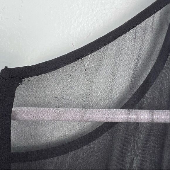 Diane Von Furstenberg Cotton Blend Lace Silk Mini Dress Size 2 - Picture 9 of 11